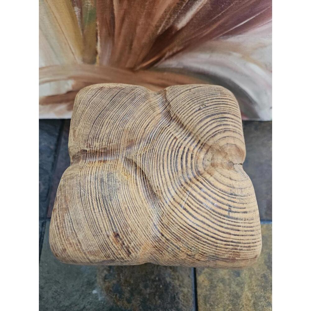 Giant Wooden Human Tooth Dental Office Decor Hand Carved Sculpture Vtg Rare Art - Picture 6 of 11